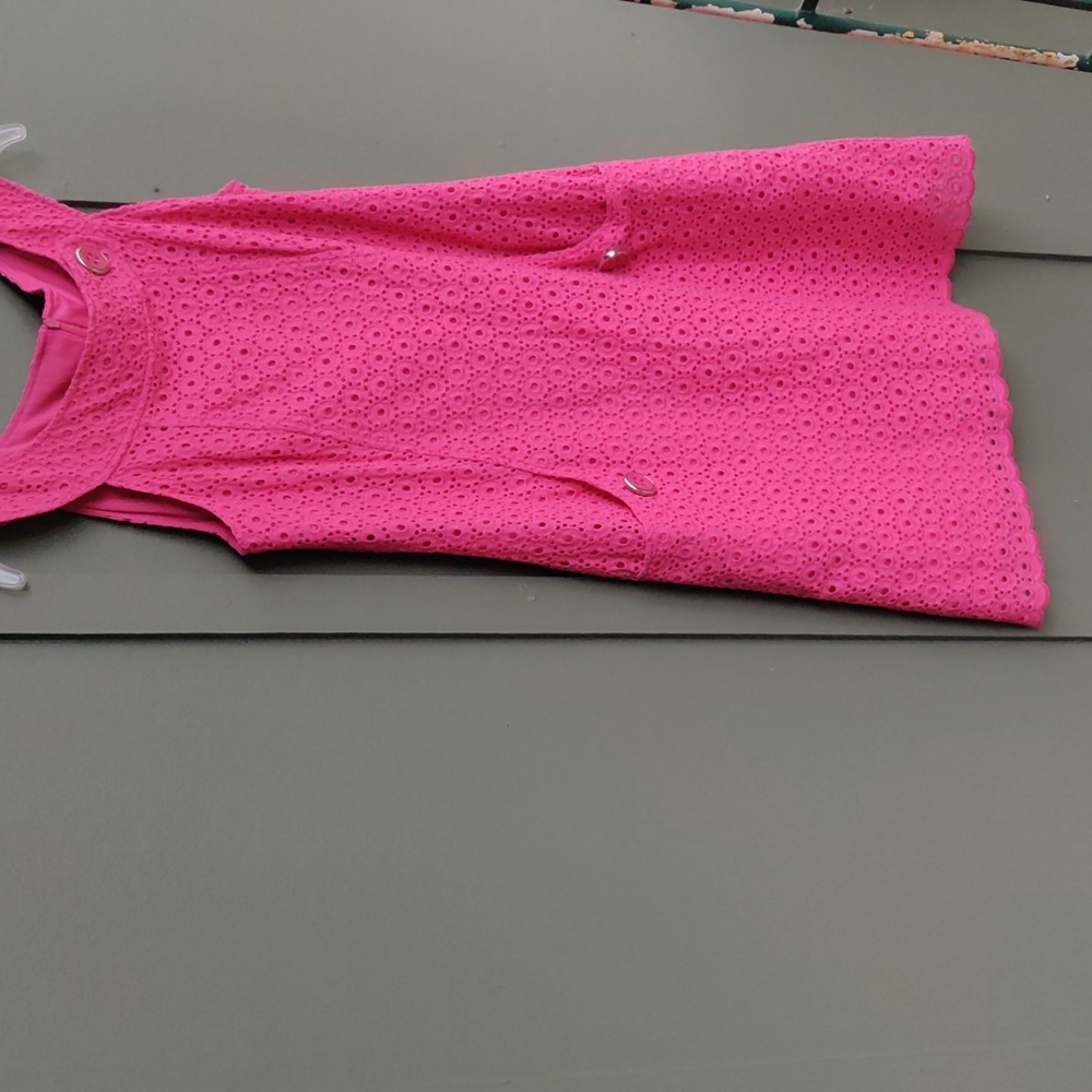 Ronni Nicole hot pink dress